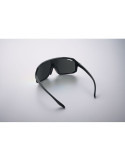 FLASH Lunettes de sport UV400 Couleurs : noir impression logo haute qualité