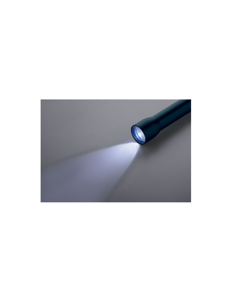 LUMEZO Lampe rechargeable en alu. Couleurs : bleu marine objet promotionnel éco-responsable