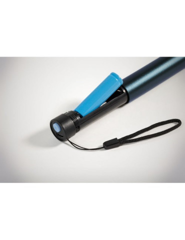 LUMEZO Lampe rechargeable en alu. Couleurs : bleu marine objet publicitaire robuste