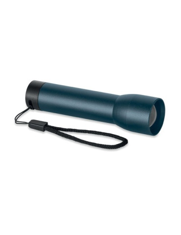 LUMEZO Lampe rechargeable en alu. Couleurs : bleu marine marquage couleur éclatante