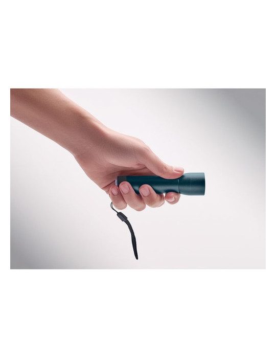 LUMEZO Lampe rechargeable en alu. Couleurs : bleu marine personnalisation sur mesure