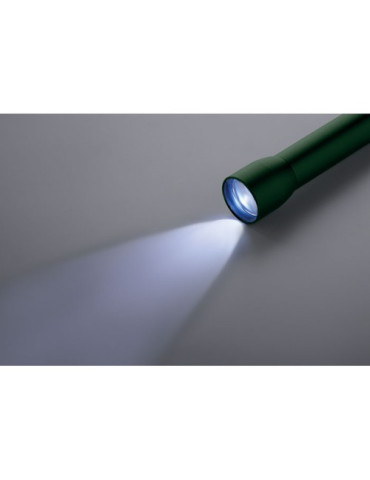 LUMEZO Lampe rechargeable en alu. Couleurs : vert foncé cadeau collaborateur premium