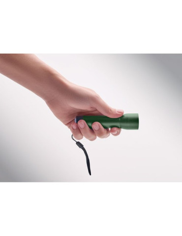 LUMEZO Lampe rechargeable en alu. Couleurs : vert foncé goodies personnalisé en stock