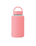 BORIS Bouteille verre borosilicate Couleurs : rose bébé impression logo haute qualité