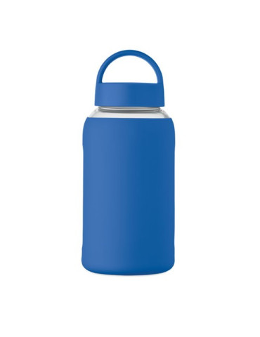 BORIS Bouteille verre borosilicate Couleurs : bleu royal goodies entreprise design