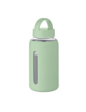 BORIS Bouteille verre borosilicate Couleurs : vert menthe marquage laser ultra précis