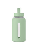 BORIS Bouteille verre borosilicate Couleurs : vert menthe personnalisation sur mesure
