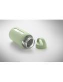 BORIS Bouteille verre borosilicate Couleurs : vert menthe cadeau collaborateur premium