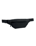 HIPLA Sac banane en 600D RPET Couleurs : noir personnalisable avec votre logo