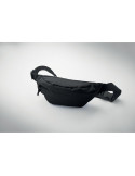 HIPLA Sac banane en 600D RPET Couleurs : noir goodies publicitaire durable