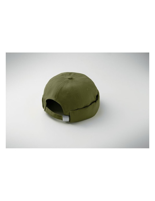 DOCK Casquette Docker Couleurs : vert armée objet promotionnel éco-responsable