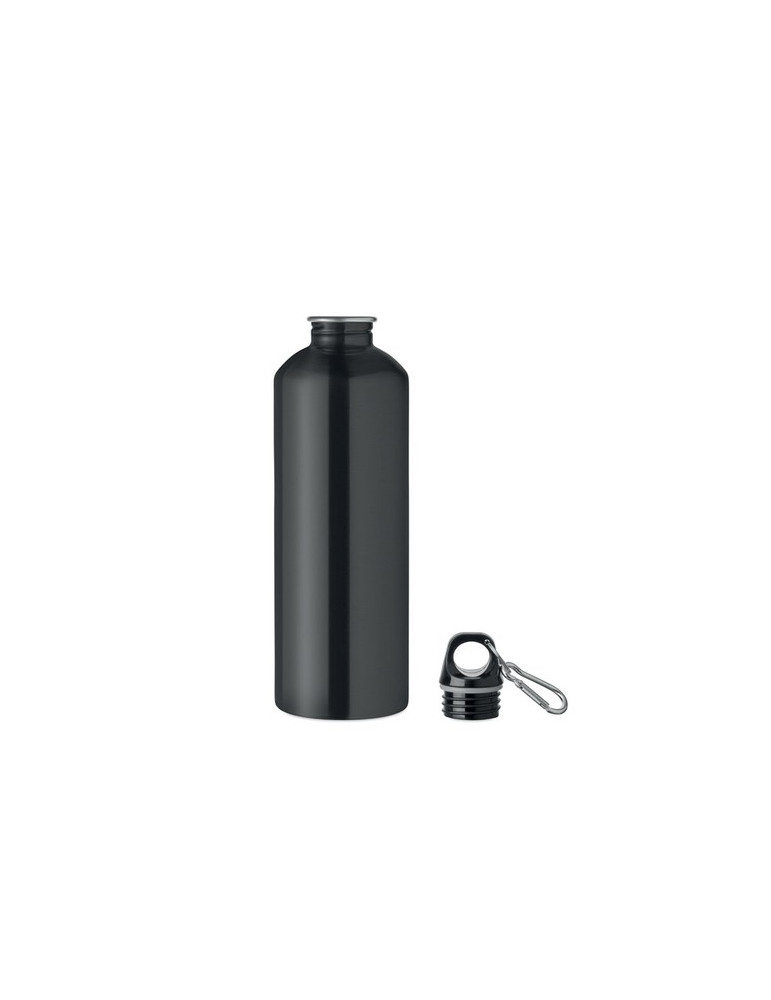 RE-ONE MOSS Bouteille à simple paroi 1L Couleurs : noir cadeau entreprise pas cher