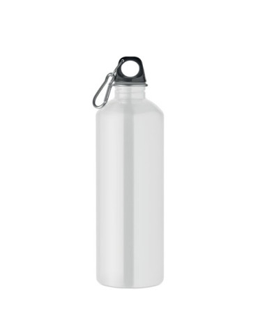 RE-ONE MOSS Bouteille à simple paroi 1L Couleurs : blanc impression logo haute qualité