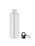 RE-ONE MOSS Bouteille à simple paroi 1L Couleurs : blanc personnalisable avec votre logo