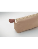 VANITY Trousse en 600D RPET Couleurs : kaki impression logo haute qualité