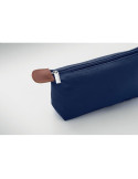 VANITY Trousse en 600D RPET Couleurs : bleu accessoire événementiel unique