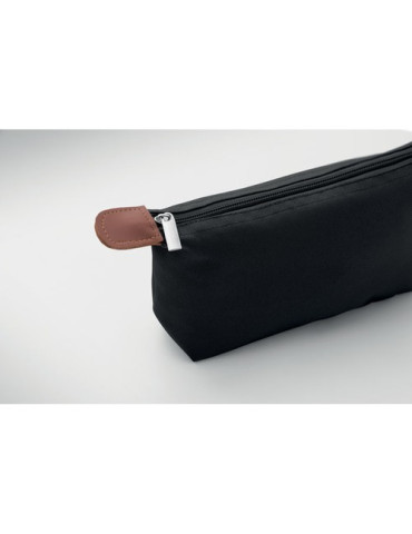 VANITY Trousse en 600D RPET Couleurs : noir goodies entreprise design