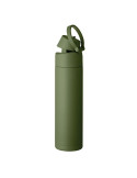 TOIEN ONE Bouteille simple paroi 650 ml Couleurs : vert foncé objet promo petit budget