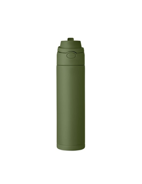 TOIEN ONE Bouteille simple paroi 650 ml Couleurs : vert foncé goodies publicitaire événementiel