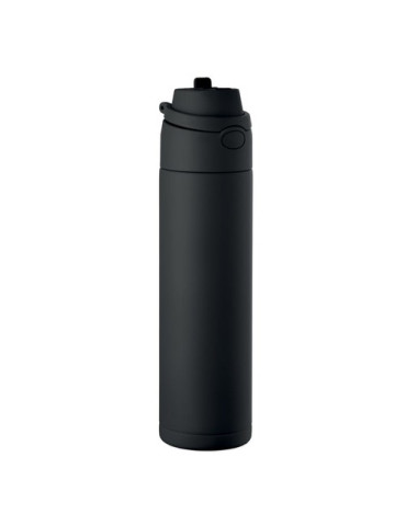 TOIEN ONE Bouteille simple paroi 650 ml Couleurs : noir impression haute définition