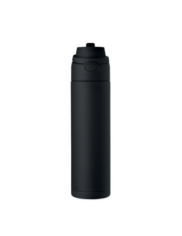 TOIEN ONE Bouteille simple paroi 650 ml Couleurs : noir impression haute définition
