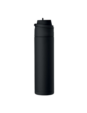 TOIEN ONE Bouteille simple paroi 650 ml Couleurs : noir marquage laser ultra précis