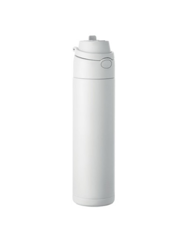 TOIEN ONE Bouteille simple paroi 650 ml Couleurs : blanc personnalisable avec votre logo