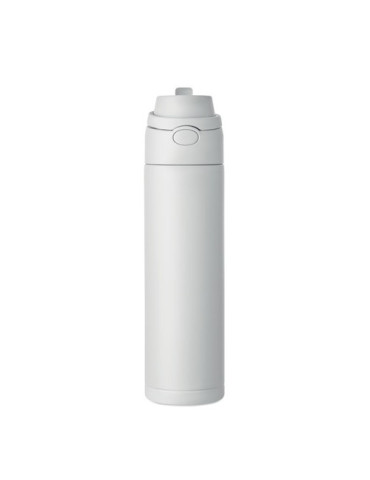 TOIEN ONE Bouteille simple paroi 650 ml Couleurs : blanc objet promotionnel éco-responsable