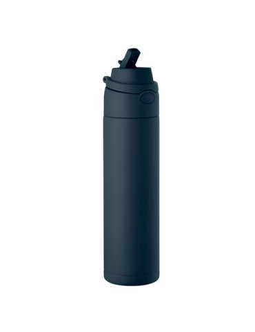 TOIEN ONE Bouteille simple paroi 650 ml Couleurs : bleu marine objet promotionnel éco-responsable
