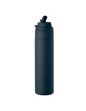 TOIEN ONE Bouteille simple paroi 650 ml Couleurs : bleu marine objet promotionnel éco-responsable