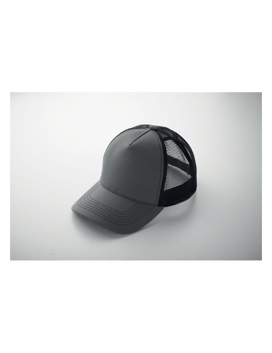 BLIST Casquette trucker à 5 panneaux Couleurs : pierre marquage laser ultra précis