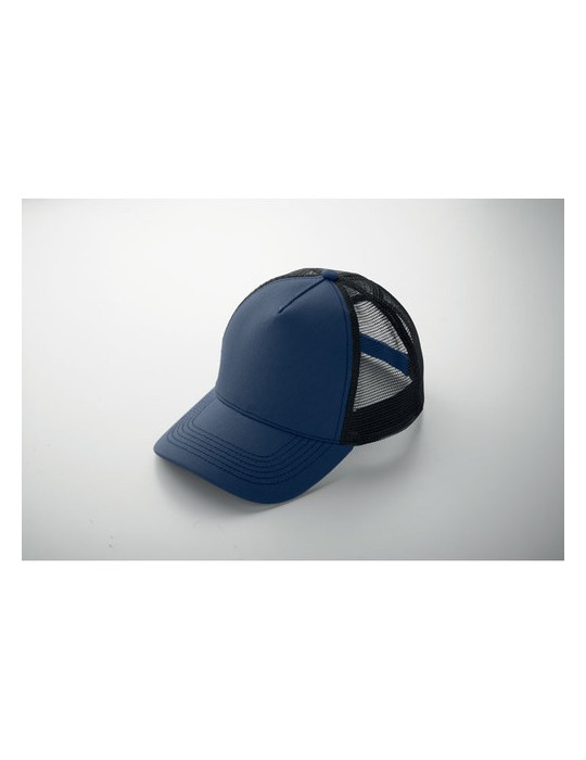 BLIST Casquette trucker à 5 panneaux Couleurs : bleu marine cadeau entreprise pas cher