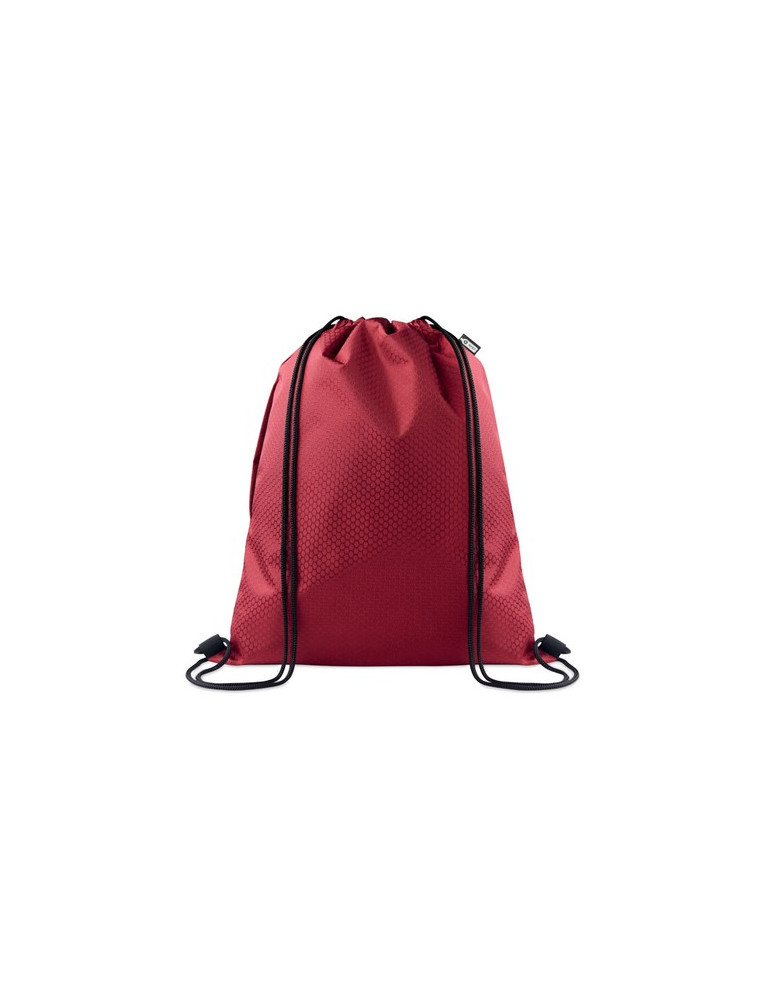 DAYKIT Sac à cordon en 420D RPET Couleurs : bordeaux