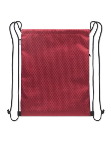 DAYKIT Sac à cordon en 420D RPET Couleurs : bordeaux cadeau client original