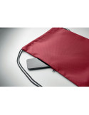 DAYKIT Sac à cordon en 420D RPET Couleurs : bordeaux objet promo petit budget