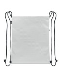 DAYKIT Sac à cordon en 420D RPET Couleurs : blanc objet publicitaire robuste