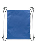 DAYKIT Sac à cordon en 420D RPET Couleurs : bleu royal marquage laser ultra précis