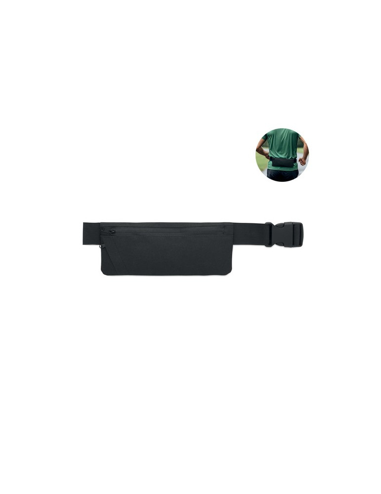 MODERATE Sac banane 600D RPET Couleurs : noir