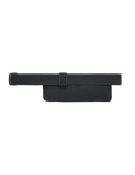 MODERATE Sac banane 600D RPET Couleurs : noir goodies publicitaire événementiel