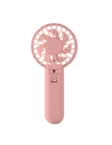 IBERA Ventilateur portable et pliable Couleurs : rose bébé 2