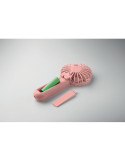 IBERA Ventilateur portable et pliable Couleurs : rose bébé cadeau client original