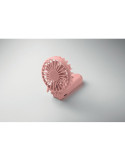 IBERA Ventilateur portable et pliable Couleurs : rose bébé objet promo petit budget