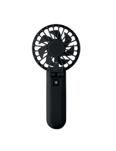 IBERA Ventilateur portable et pliable Couleurs : noir objet promotionnel éco-responsable