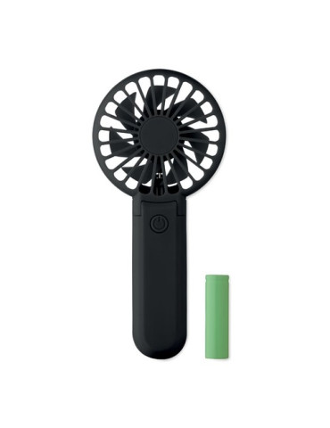 IBERA Ventilateur portable et pliable Couleurs : noir personnalisable avec votre logo