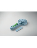 IBERA Ventilateur portable et pliable Couleurs : bleu bébé cadeau affaires élégant