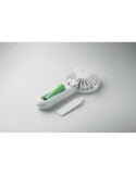 IBERA Ventilateur portable et pliable Couleurs : blanc marquage couleur éclatante