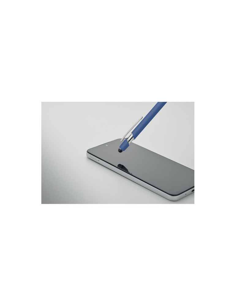 SIPARO Stylo en aluminium recyclé Couleurs : bleu royal goodies publicitaire durable