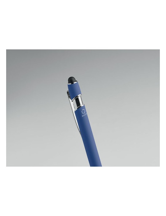 SIPARO Stylo en aluminium recyclé Couleurs : bleu royal cadeau affaires élégant