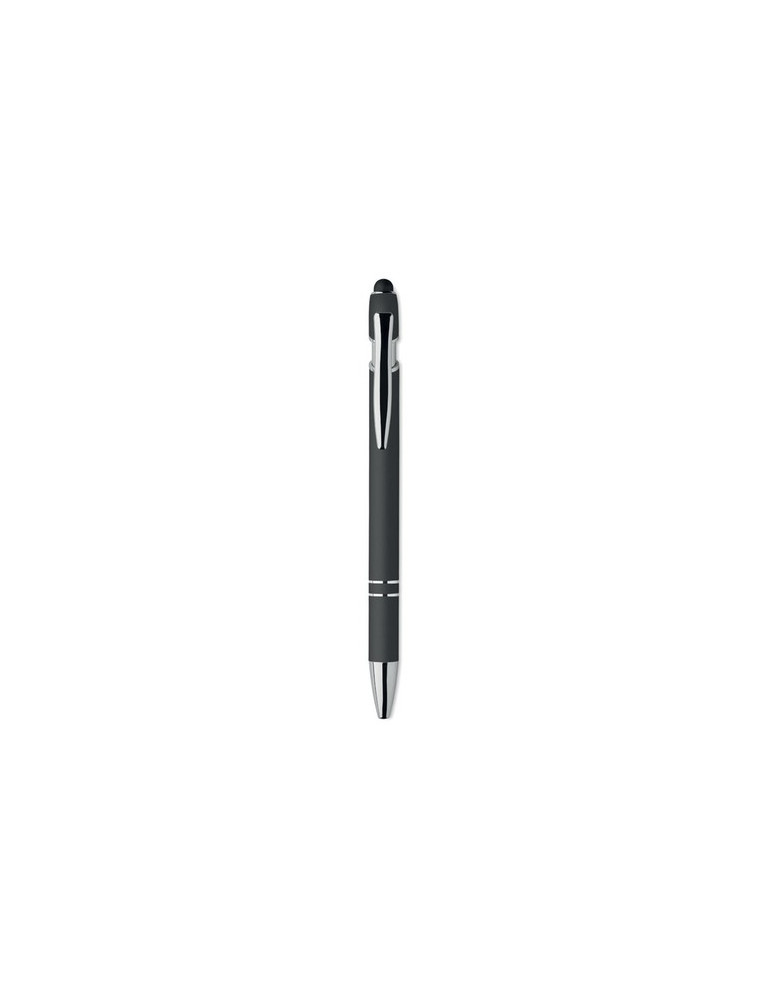 SIPARO Stylo en aluminium recyclé Couleurs : noir cadeau affaires élégant