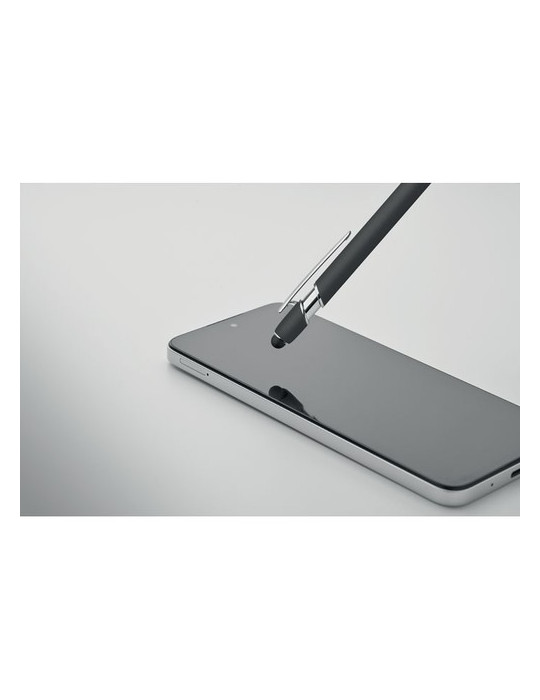 SIPARO Stylo en aluminium recyclé Couleurs : noir cadeau affaires élégant